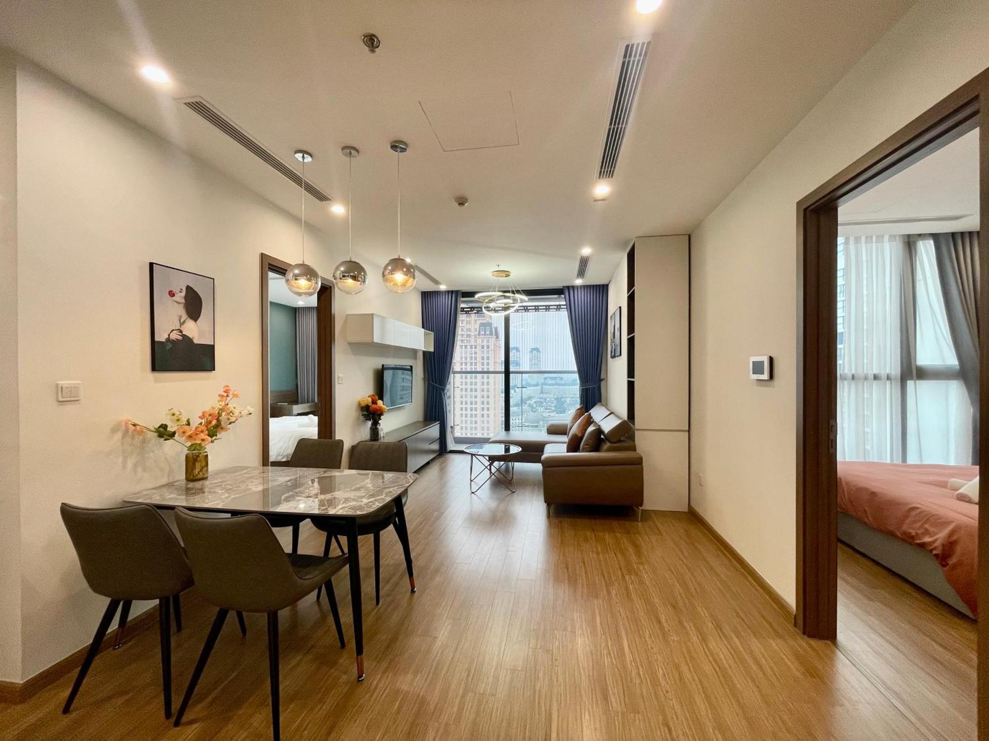 Luxury Apartment Vinhomes Skylake 5Min To Keangnam Hanoi Camera foto